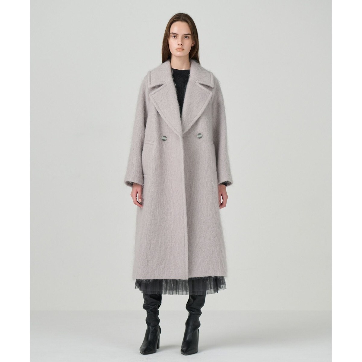 シャギーロングコート | グレースコンチネンタル(GRACE CONTINENTAL