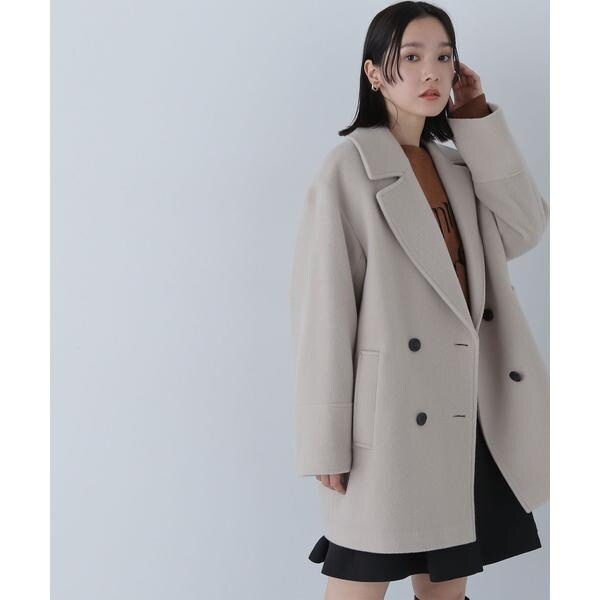 ダブルブレストフォルムミドルコート 24AW | ナチュラルビューティー