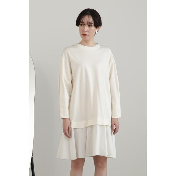 タフタドッキングミニワンピース WEB・一部店舗限定カラー:ベージュ