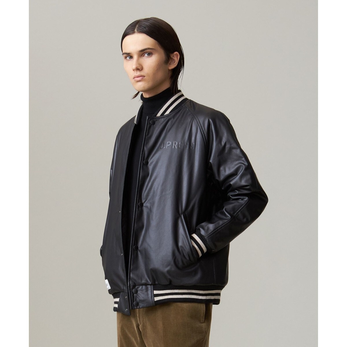 NYUZELESS】ブラック スタジャン | Jプレス(J.PRESS) | マルイウェブ