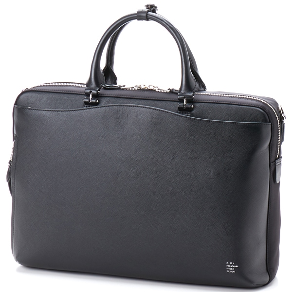 PID】レザーとナイロンのコンビ使い3WAYビジネスリュック | ピー・アイ