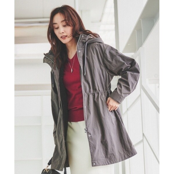 フード取り外し可ロング丈】ボアライナー付きコート | アンタイトル