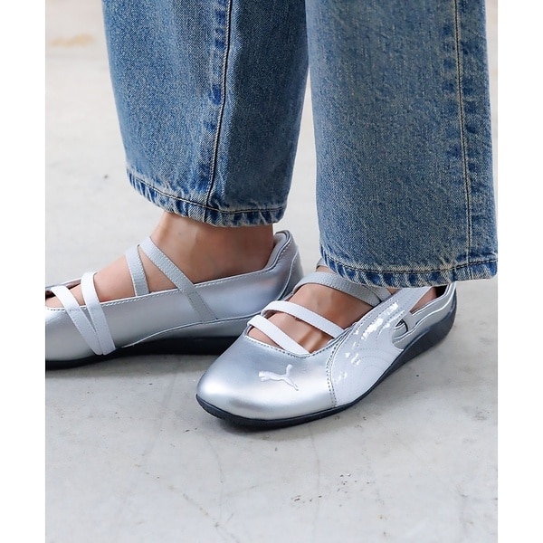 PUMA/プーマ 】スピードキャット バレエ メタリック スニーカー