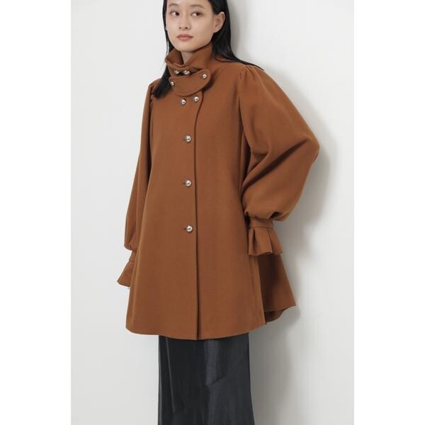 スタンドカラーミドルコート | ローズバッド(ROSE BUD) | マルイウェブ