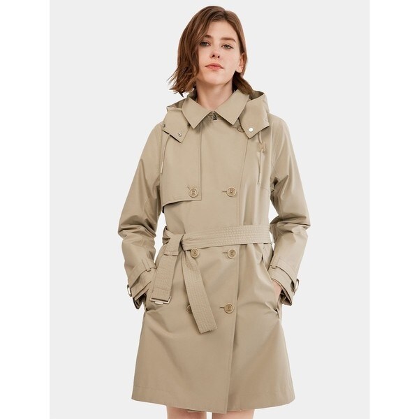 GORE-TEX ゴアテックス 防水 透湿 防風 フーデッドトレンチコート