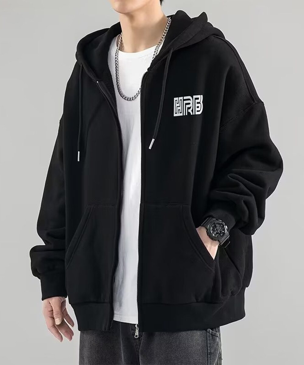 HRB オーバーサイズ ジップアップパーカー | ニュージェントルマン(NEW