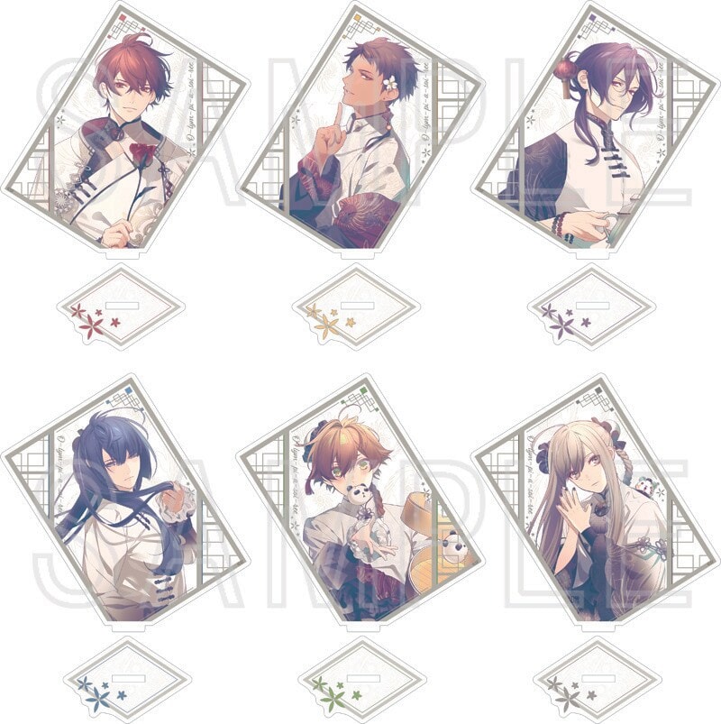 オランピアソワレ】カード型アクリルスタンド(Reproduce)（ランダム全6