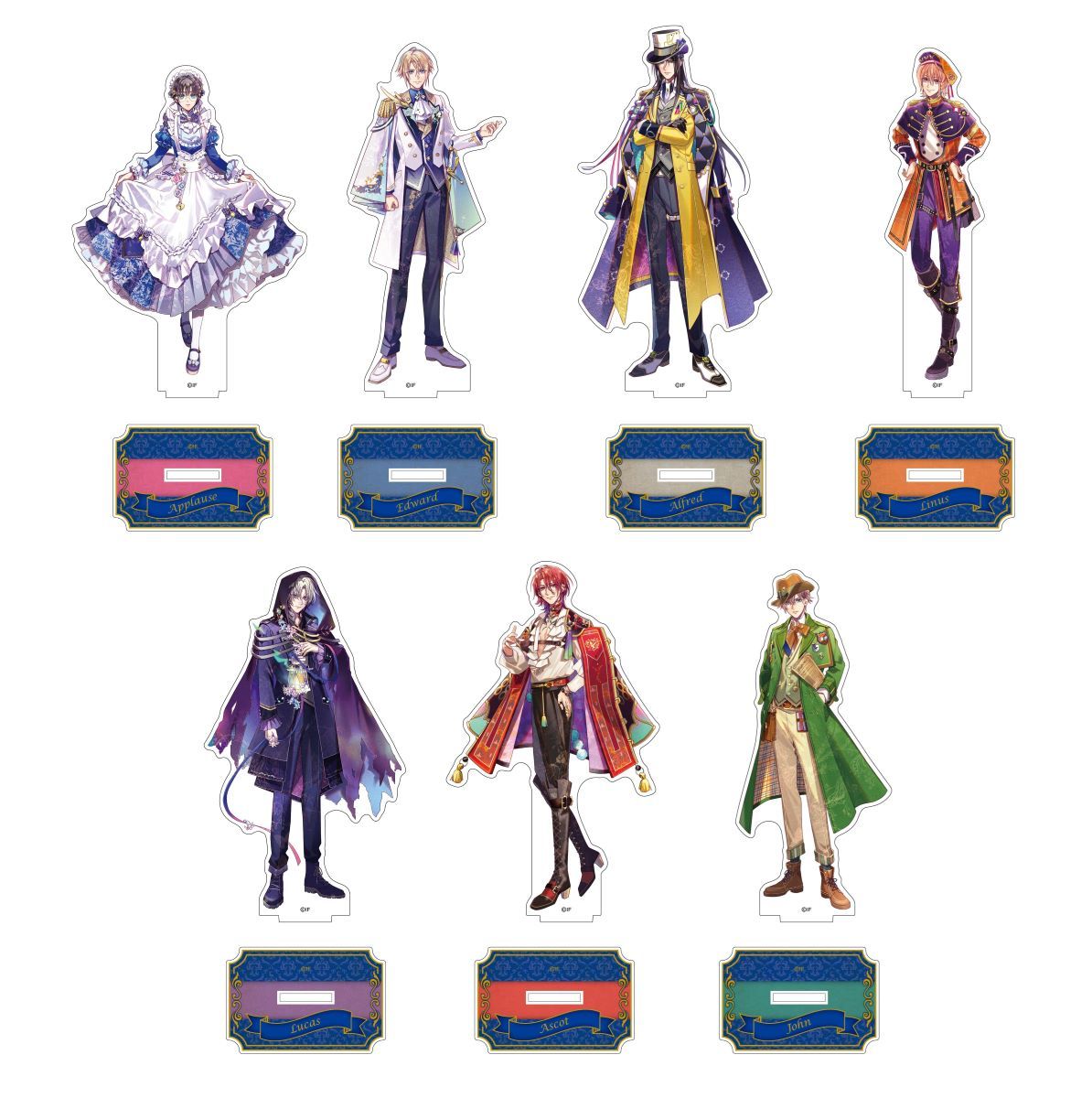 ミストニアの翅望 -The Lost Delight-】アクリルスタンド(全7種