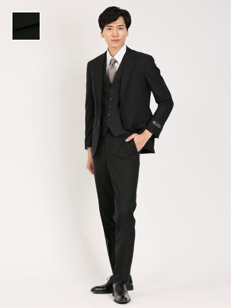 ウール SUPER100'S】アレキサンダージュリアン 2ボタン3ピース