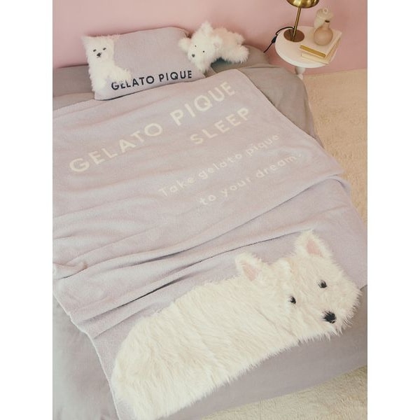 Sleep】ウエスティ ジャガードマルチカバー | ジェラート ピケ(gelato