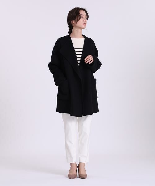 セール】 メリノウールリバーコート （その他アウター）｜7-IDconcept