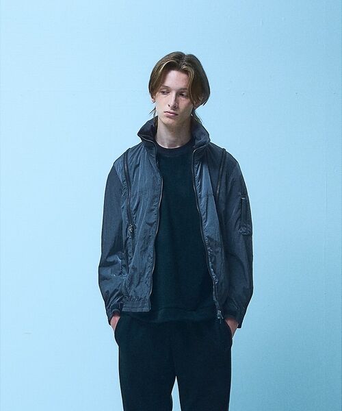 セール】 【セットアップ対応 / 軽量】パラシュート ジップフーディー