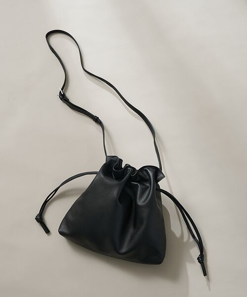 レザーキンチャクポシェット ショルダーバッグ （ショルダーバッグ