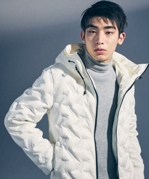 セール】 シームレスダウン フード ブルゾン （ダウンジャケット