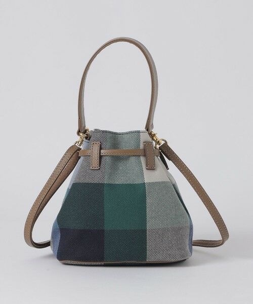 セール】 クレストブリッジチェックキャンバスミニコロン （ショルダー