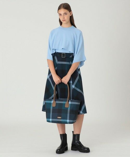 セール】 クレストブリッジチェックPVCトート （ショルダーバッグ