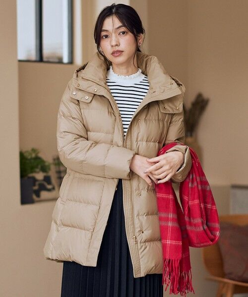 セール】 【フード取り外し可能】楽映えリッチロング丈ダウン （ダウン