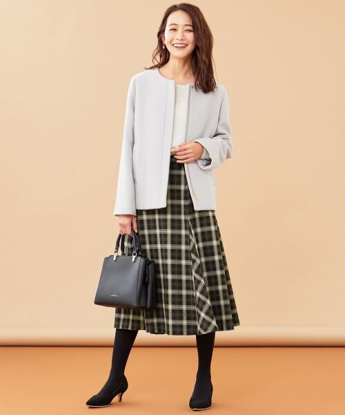 セール】 【3WAY】スーペリアファインウールモッサ ショート コート