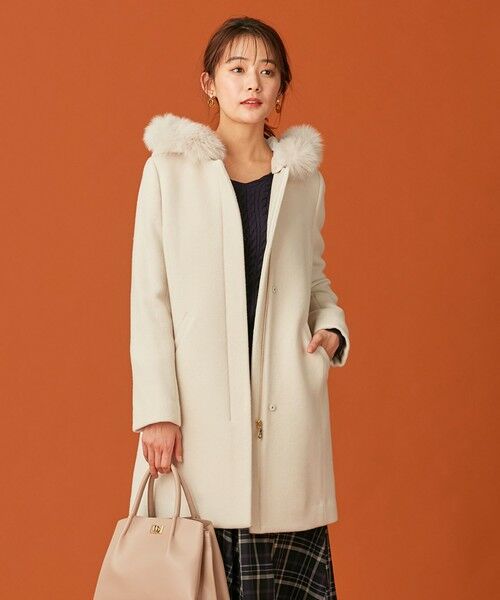 セール】 【2WAY】スーペリアファインウールモッサ ロングコート