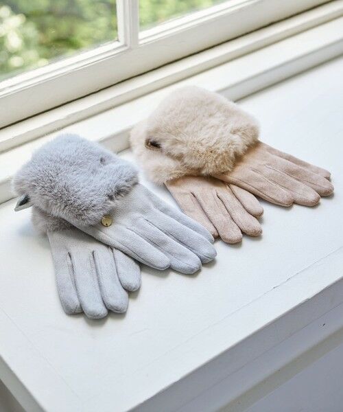 セール】 【WEB・一部店舗限定】レディフェイクファー グローブ （手袋