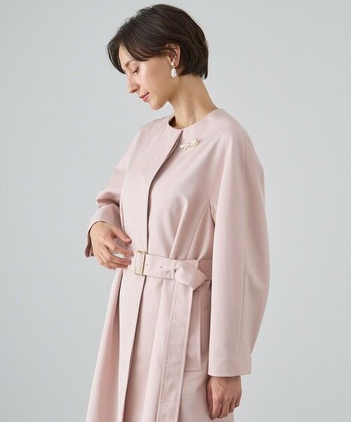 セール】 撥水ツイルノーカラーコート （トレンチコート）｜ANAYI