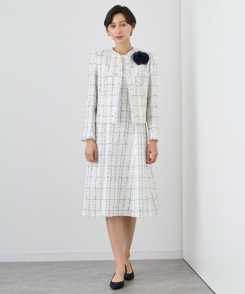 セール】 【Eternal Line 2024】ミックスツイードノーカラー