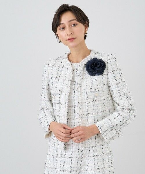 セール】 【Eternal Line 2024】ミックスツイードノーカラー