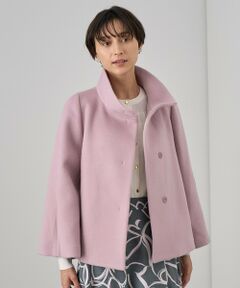 ANAYI アナイ アンゴラシャルムショートコート38 ピンク系 ANAYI