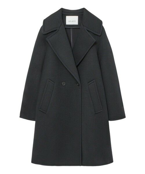 セール】 ウールボンディングピーコート （ピーコート）｜ANAYI