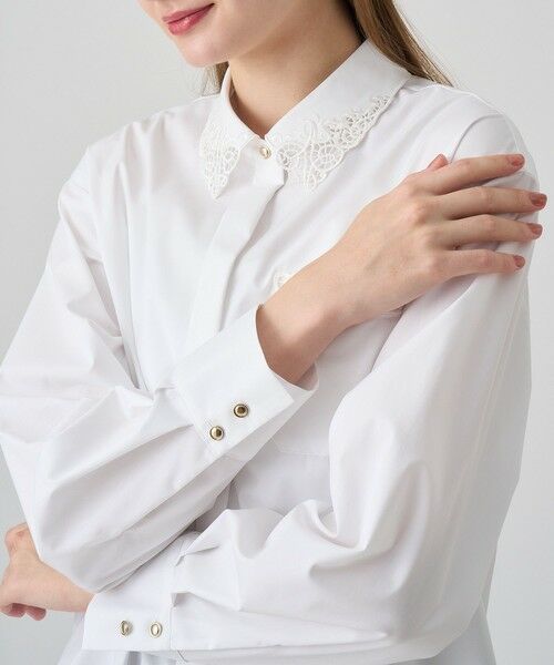 セール】 エンブレム刺繍シャツ （シャツ・ブラウス）｜ANAYI / アナイ