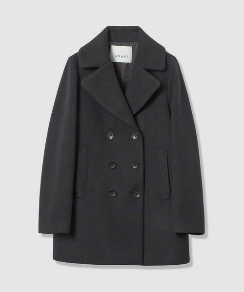 ラムウールビーバーPコート （ピーコート）｜ANAYI / アナイ