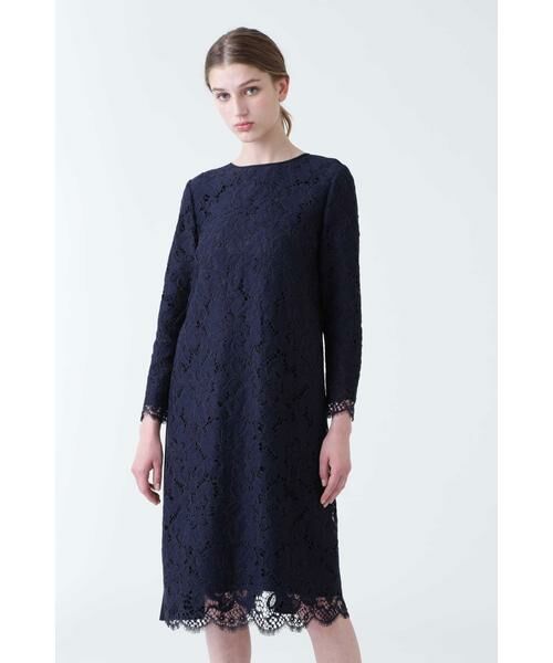 セール】 コードフルールレースバックプリーツワンピース （ワンピース