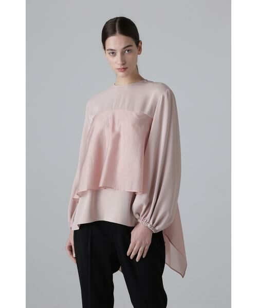 セール】 ◇コンパクトサテンブラウス （シャツ・ブラウス）｜ADORE