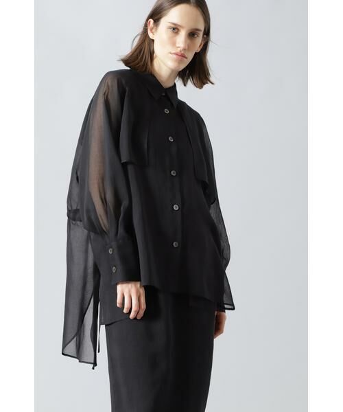 セール】 ◇ソフトオーガンジーブラウス （シャツ・ブラウス）｜ADORE