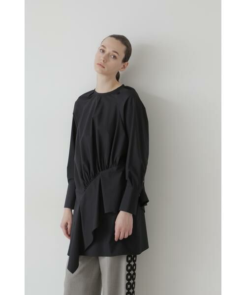 セール】 アシメギャザーブラウス （シャツ・ブラウス）｜ADORE