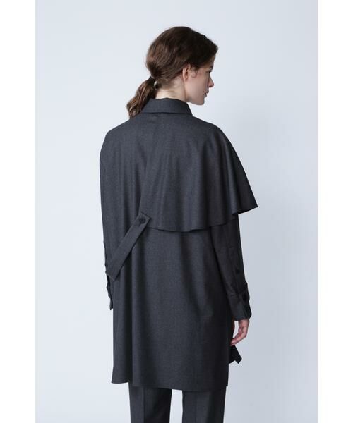 セール】 ウールサキソニーケープブラウス （シャツ・ブラウス