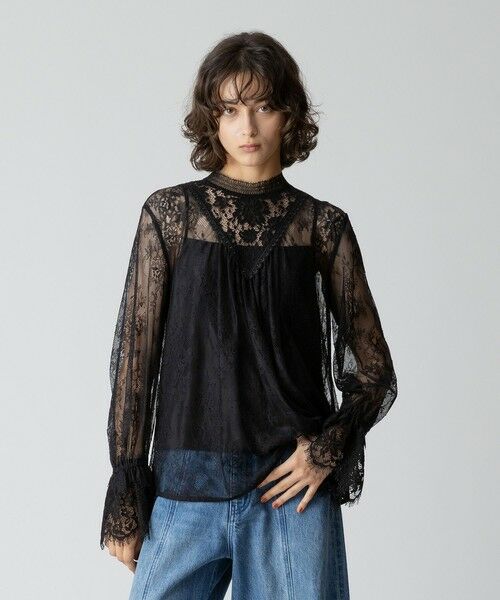 セール】 レースBOHOブラウス （シャツ・ブラウス）｜allureville