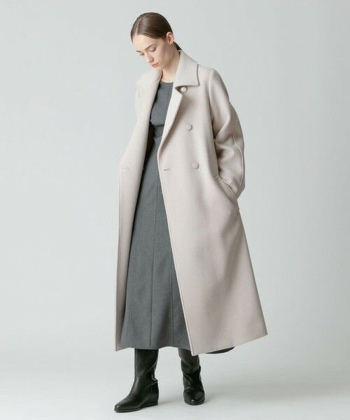 スプリットラグランロングコート （ダッフルコート）｜allureville