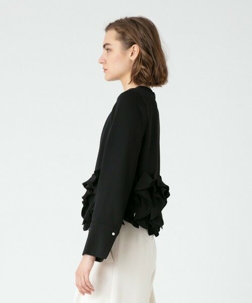 セール】 【LOULOU WILLOUGHBY】ラッフルコサージュブラウス （シャツ