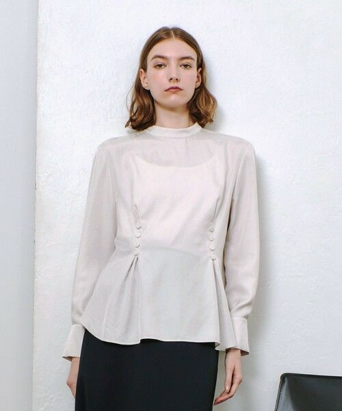 セール】 スカーフネックブラウス （シャツ・ブラウス）｜allureville