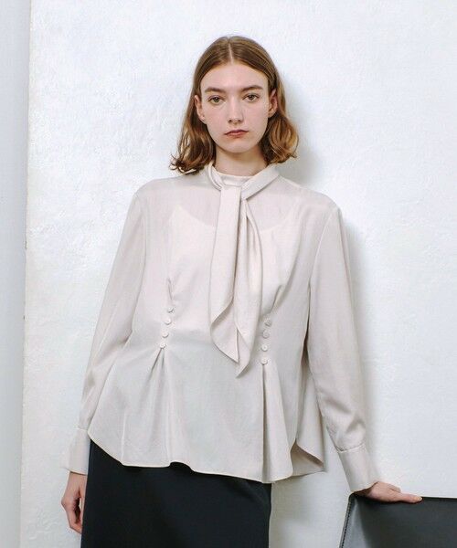 セール】 スカーフネックブラウス （シャツ・ブラウス）｜allureville