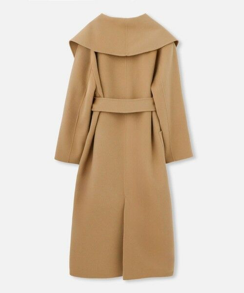 カシミヤ混リバービックショールコート （トレンチコート