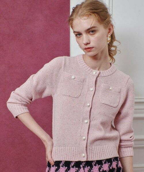LOULOU WILLOUGHBY】GRAINYラメカーディガン （カーディガン・ボレロ