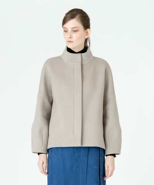 セール】 ショートビーバースタンドコート （その他アウター