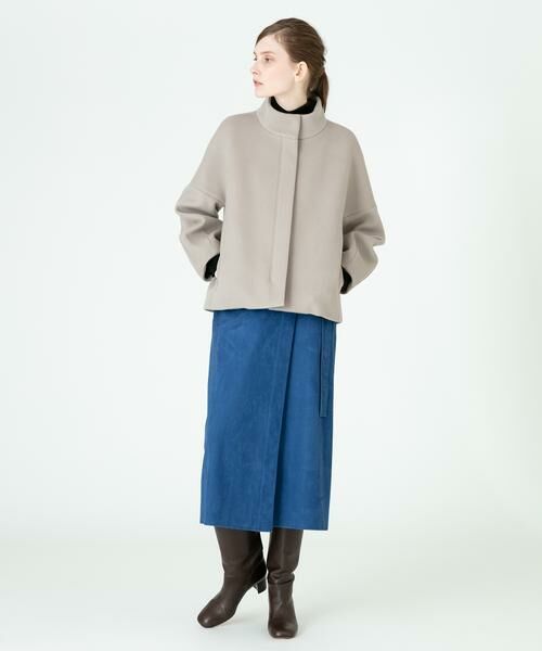 セール】 ショートビーバースタンドコート （その他アウター