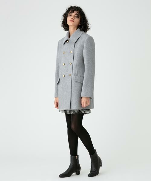 セール】 ショートビーバーオフィサーコート （その他アウター