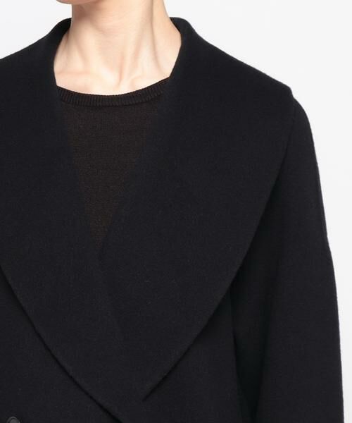 リバーショールカラーミドル丈コート （その他アウター