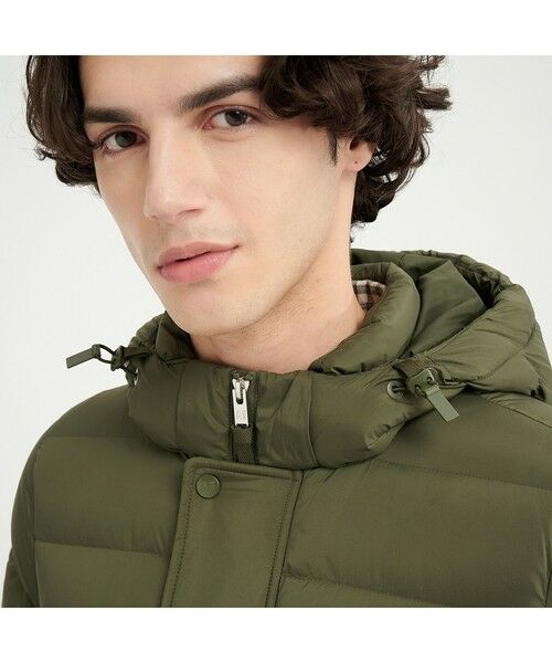 セール】 キルティングインサレーションダウンジャケット フード