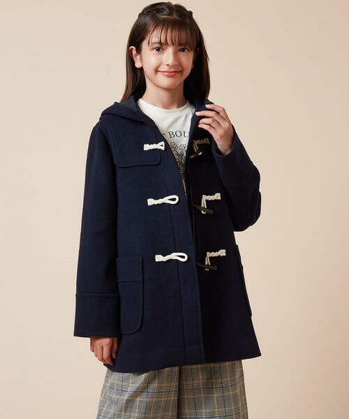 160]【選べる5色展開】ライトフェイクウールダッフルコート （ダッフル