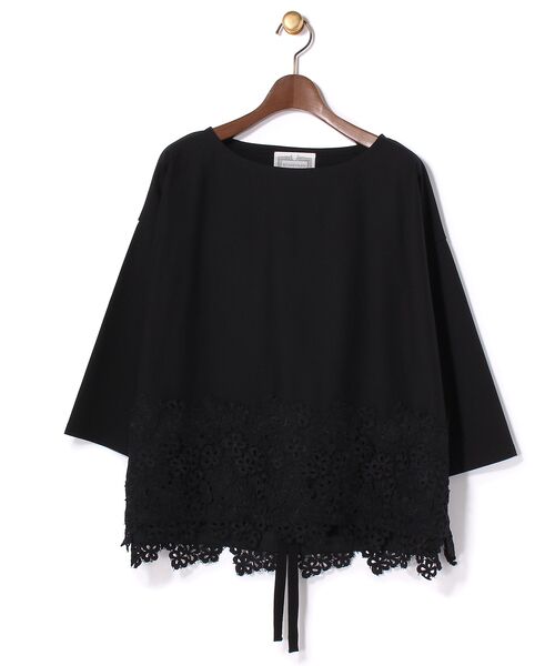裾レースブラウス （シャツ・ブラウス）｜BEARDSLEY / ビアズリー